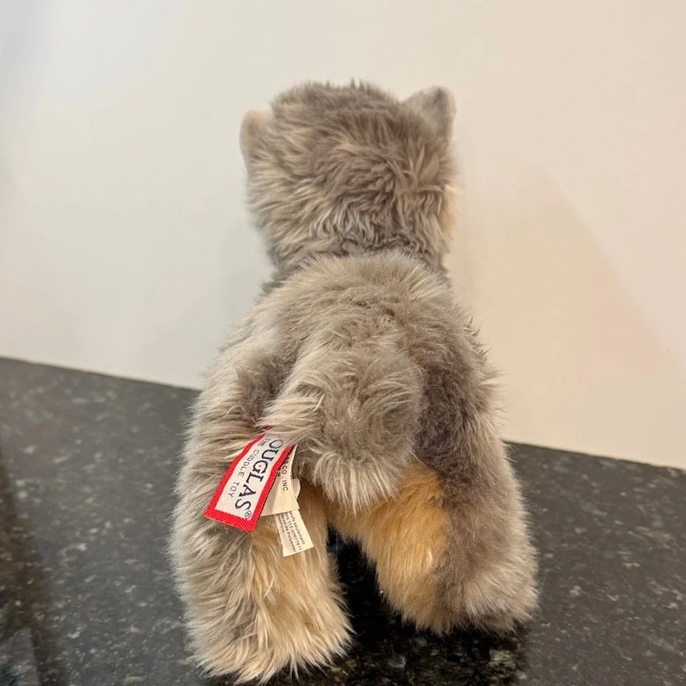 Douglas Cuddle Toys -Yorkshire Terrier Dog Plush Stuffed 11” - Picture 4 of 9